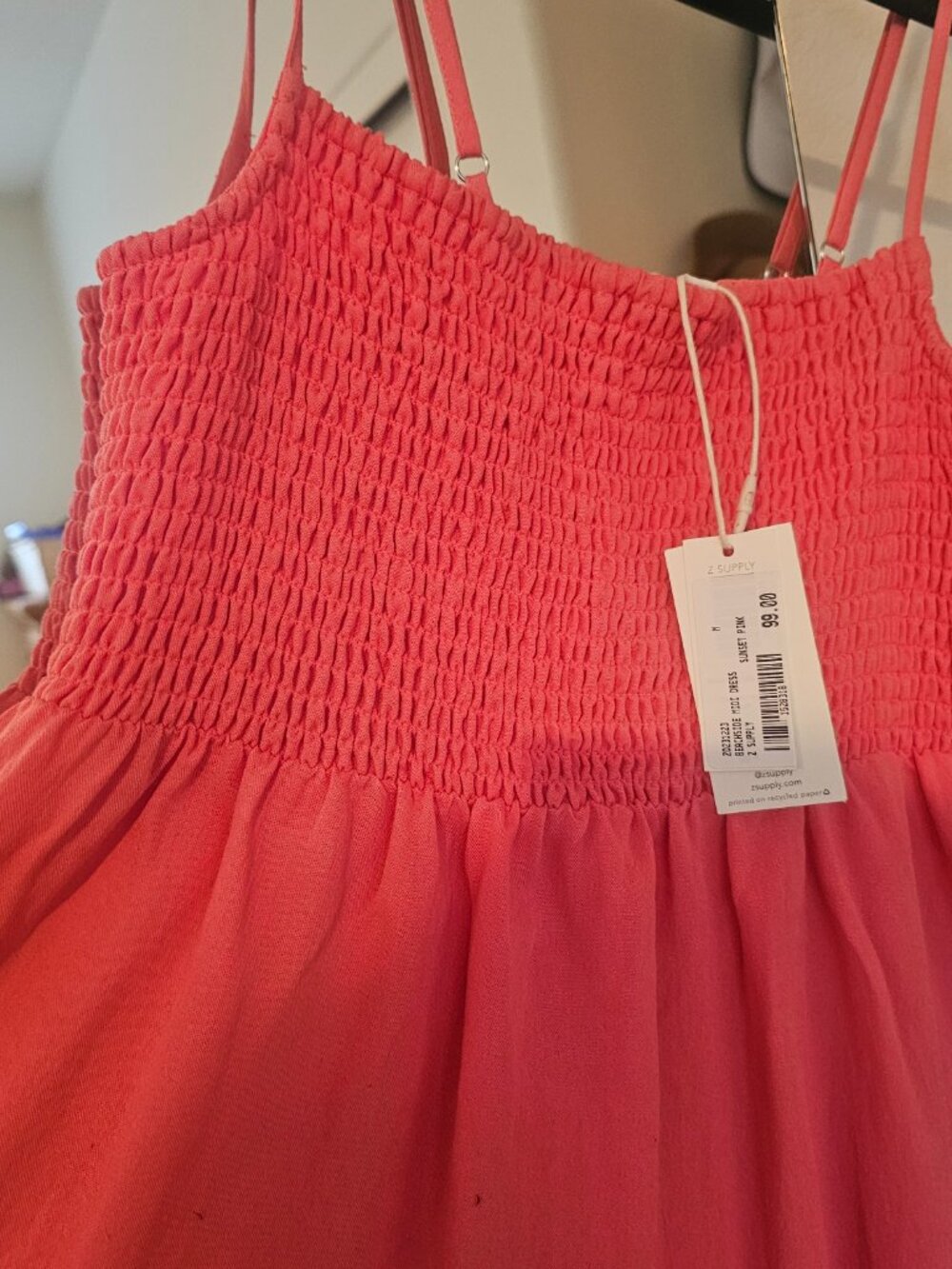 Z Supply New Beachside midi sun dress medium - Picture 7 of 12
